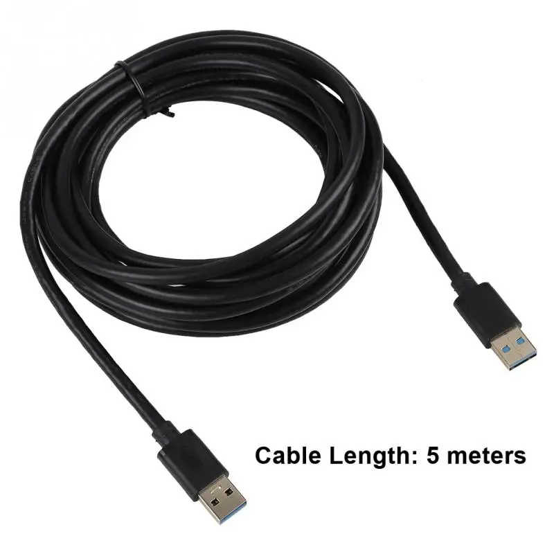 

High Speed USB3.0 Male Extension Cable Cord for U Disk Mouse Laptop Cable 5 Meters 2019 New