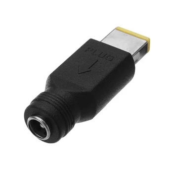 

DC Power Supply Jack Connector Plug Socket Convert to Square Port Charging Interface 5.5x2.1