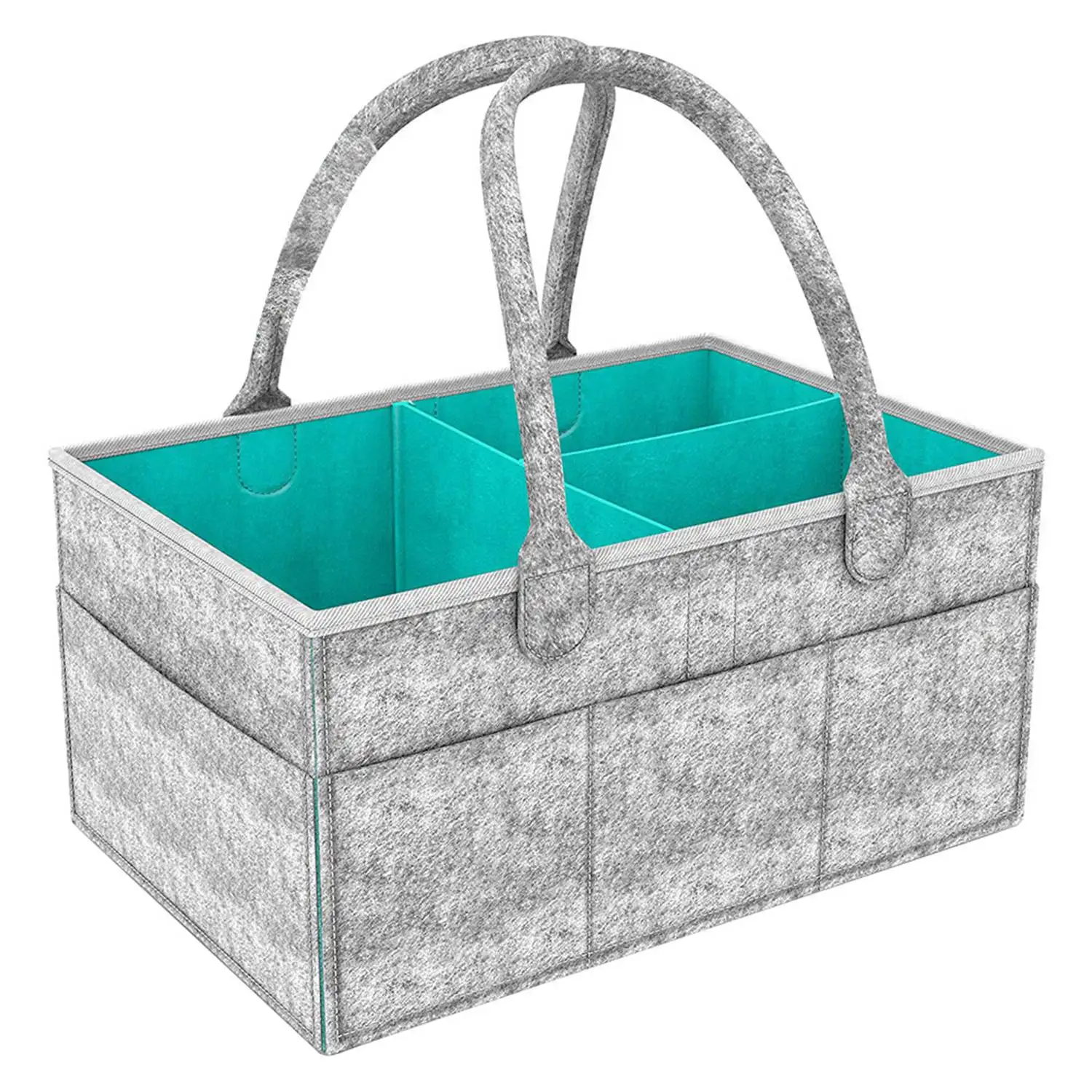 

Portable Large Diaper Caddy Tote Baby Diaper Caddy Organizer Portable Holder Bag For Changing Table And Car, Nursery Essential