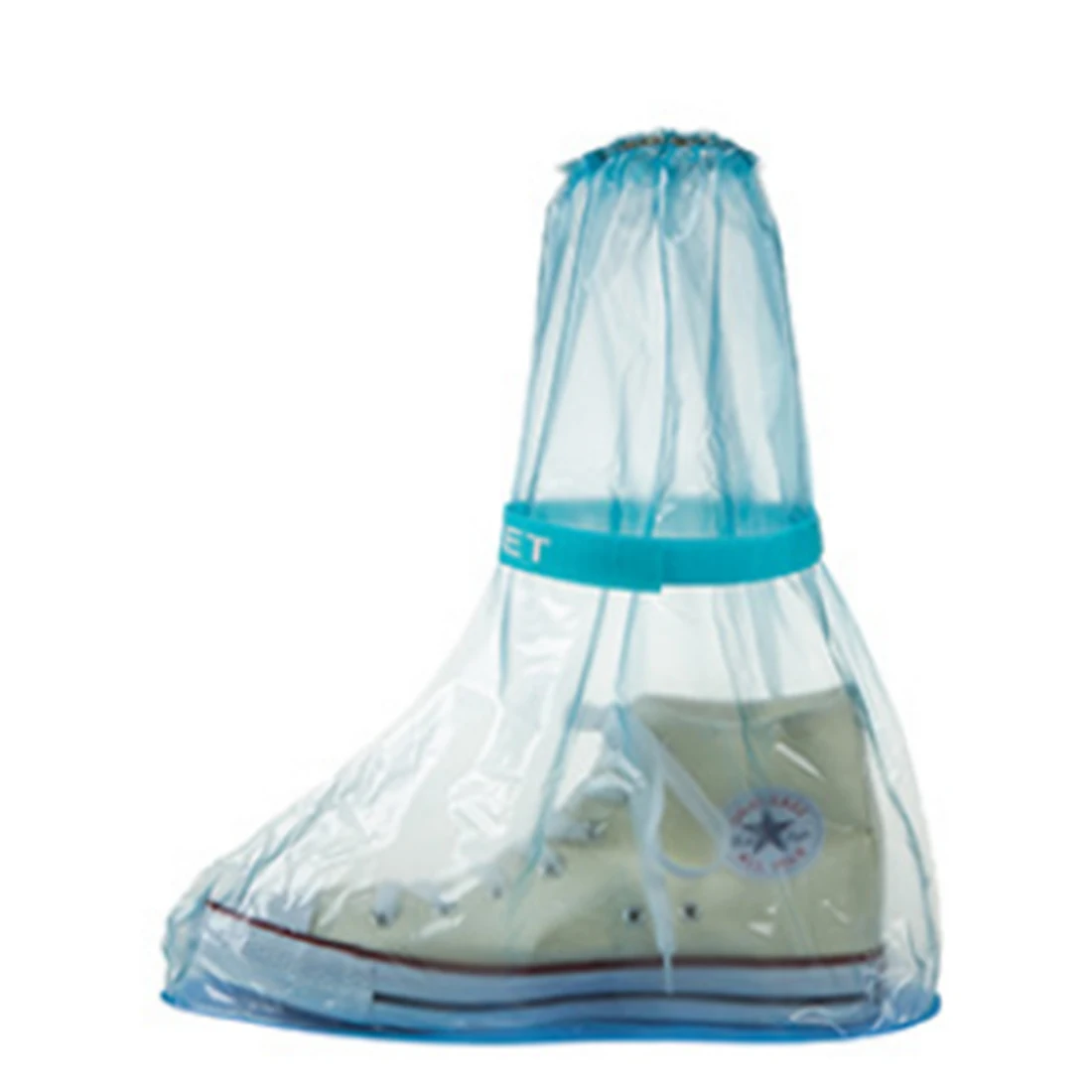 

New Arrival 1 Pair Reusable Waterproof Non Slip Shoe Covers Rain Boot Protective Cover - Blue L/XL/XXL