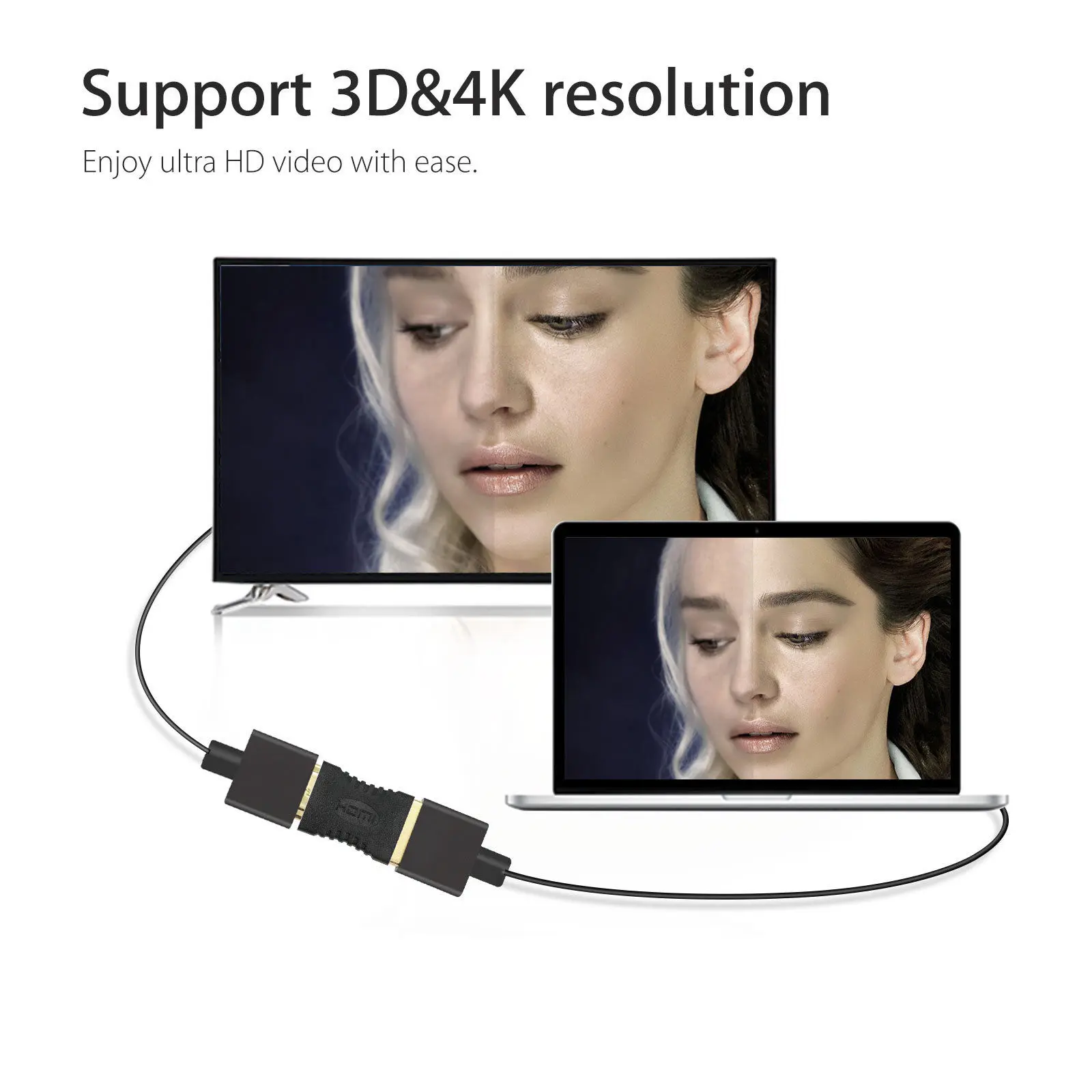 OPQ 10Pcs Hdmi Женский к женскому муфте расширитель адаптера разъем F для Hdtv Hdcp|Адаптеры
