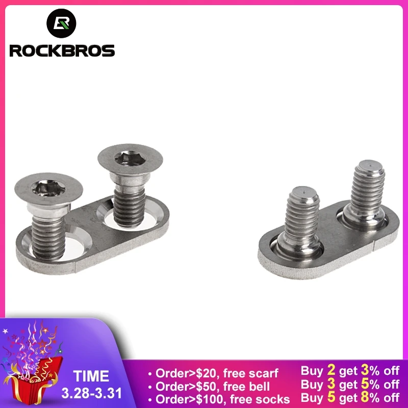 

Titanium Ti Bike Bicycle Pedal Cleat Bolt For X T R SPD M985 M980 M970 M785 M780 M770 M647 M545 M540 M530 M520 M424