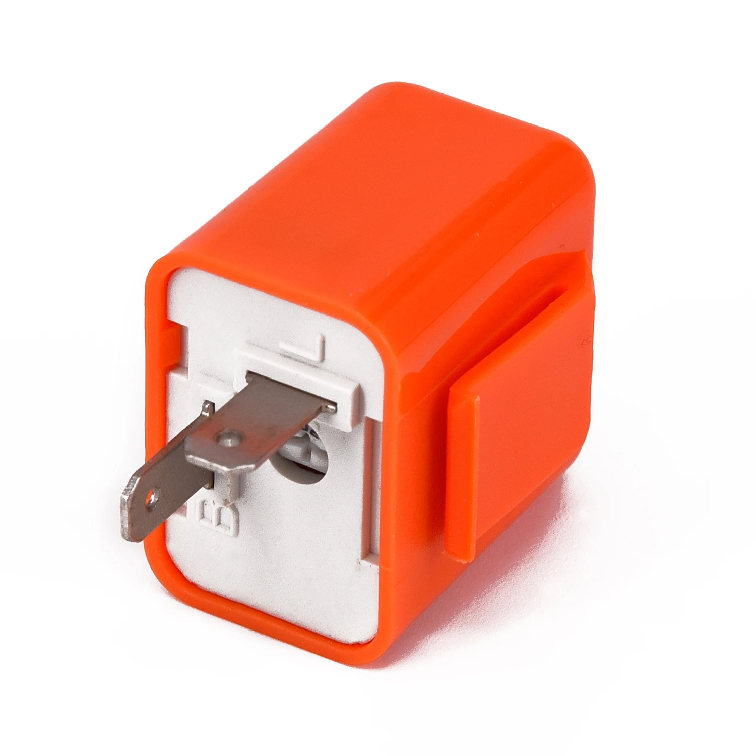 Speed Adjustable 2-Pin LED Flasher Relay for Motorcycle Turn Signal Hyper Flash