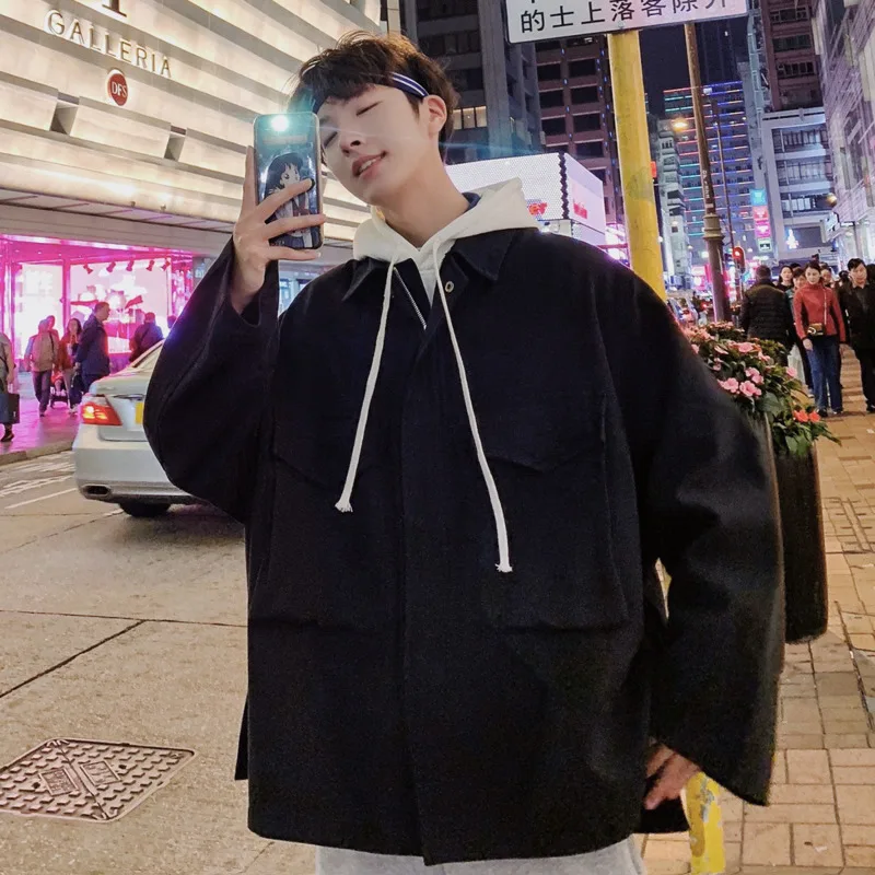 Spring New Jacket Men Fashion Retro Casual Tooling Wind Jacket Man Streetwear Wild Hip Hop Loose Bomber Jacket Male Clothes Spring New Jacket Men Fashion Retro Casual Tooling Wind Jacket Man Streetwear Wild Hip Hop Loose Bomber Jacket Male Clothes