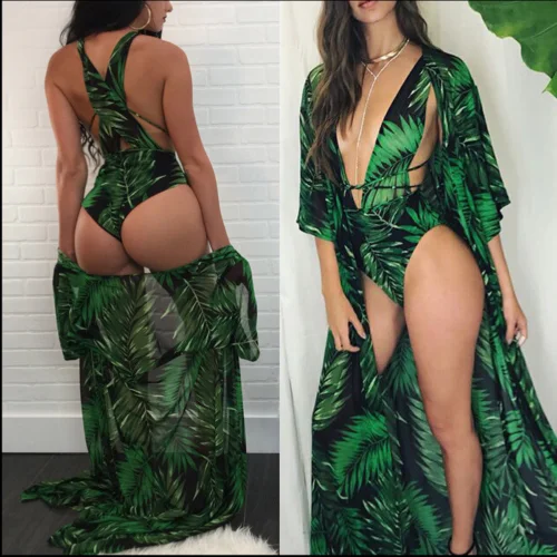 

Women Swimwear Bikini Beach Wear Sexy Cover Up Kaftan Ladies Summer Long Dress