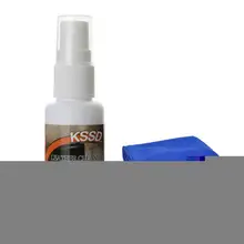 Универсальный автомобильный очиститель для кожи средство для ухода за кожей одежда Обувь для дивана очищающее средство с полотенцем 30 мл