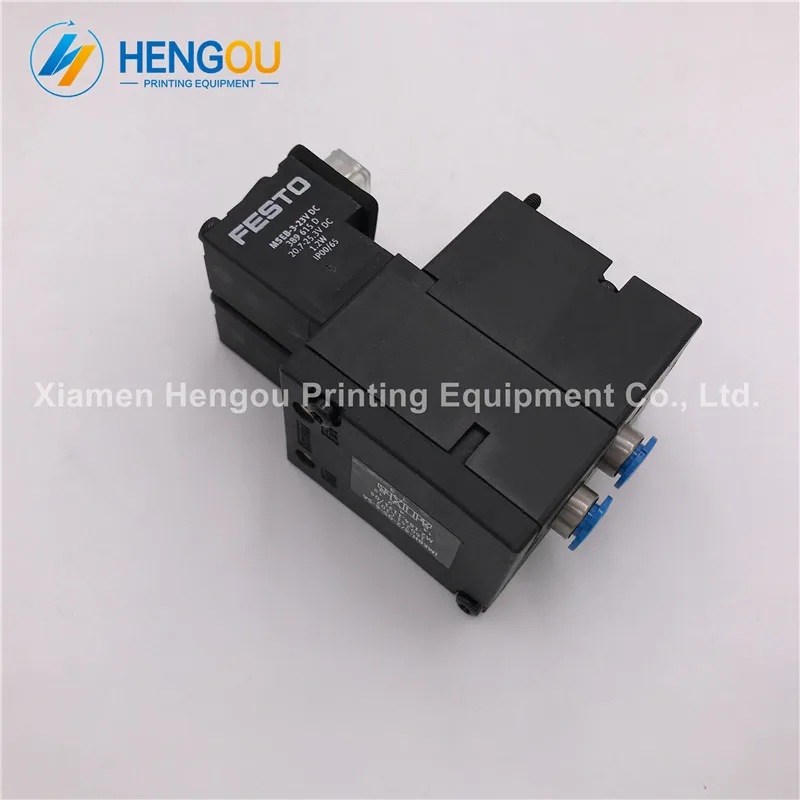 

2 pieces high quality offset Solenoid valve unit M2.184.1131/05 JMEBH-4/2-QS-6-SA