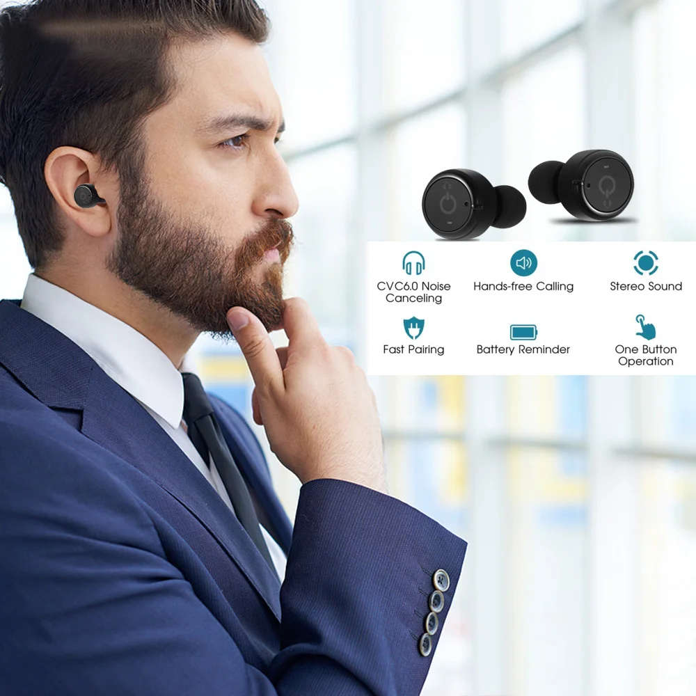 Беспроводные Bluetooth наушники X2T стерео спортивные музыкальные гарнитура с