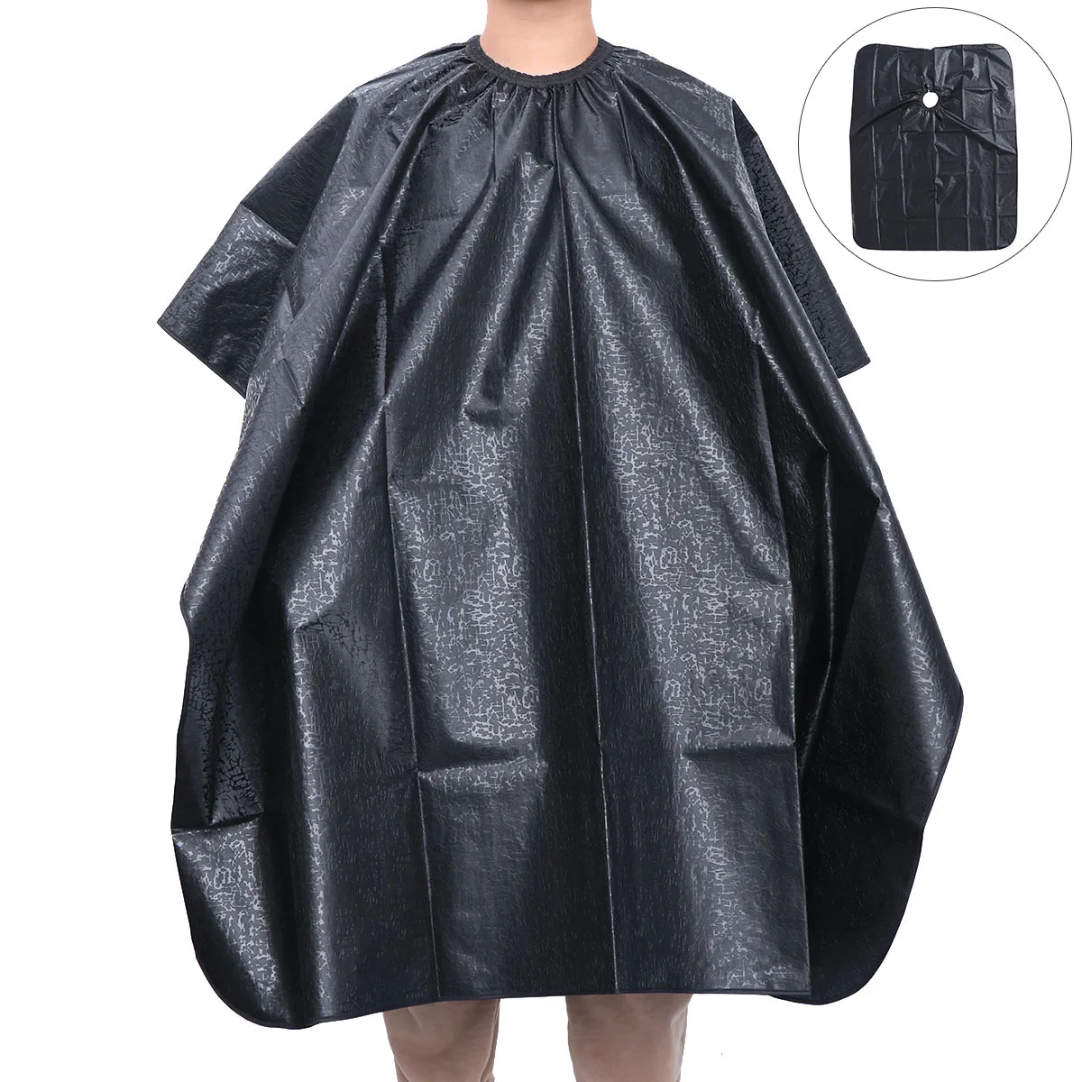 1Pc Hair Dye Cape Waterproof Makeup Comb out Hair Dyeing Apron Hair