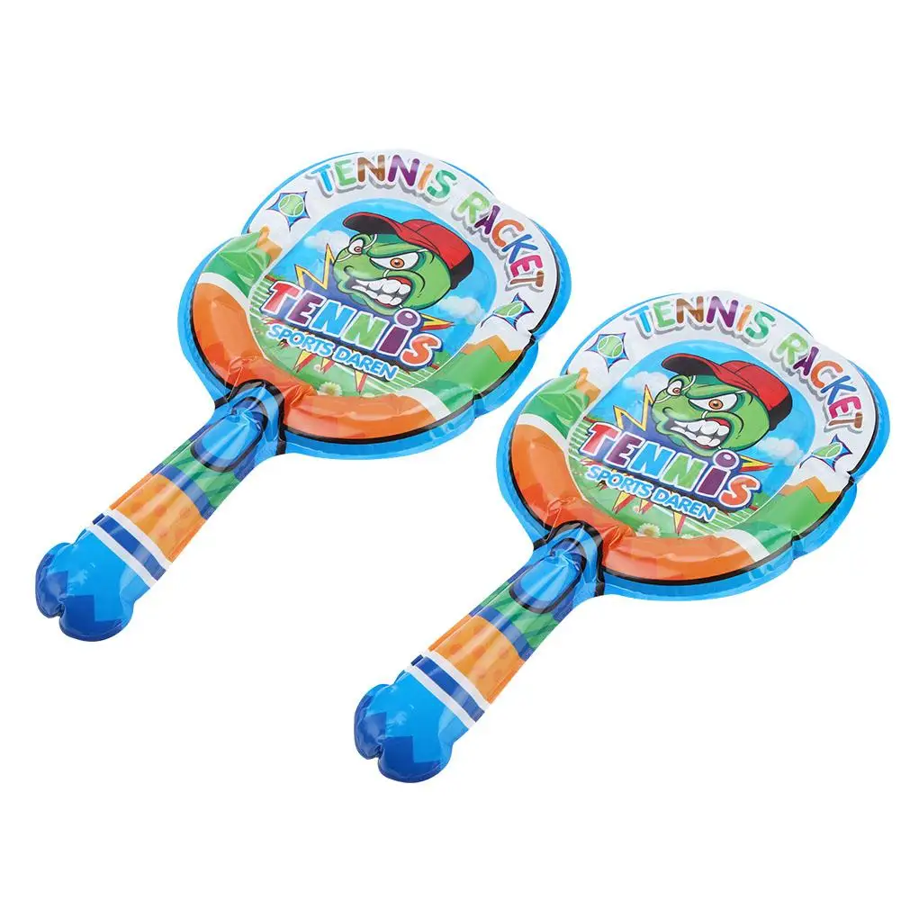 Теннисная ракетка легкий вес Надувная Детская Теннисная ракетка+ надувной шар любимая детская Горячая игрушка для детских игр под открытым небом игрушка Спорт