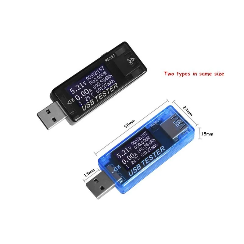 Вольтметр 8 в 1 USB тестер QC2.0 3,0 4-30 в электрическая мощность USB Емкость тестер напряжения измеритель тока монитор вольтметр Амперметр