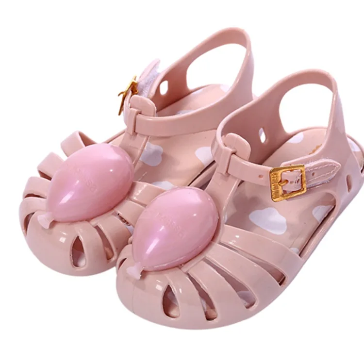 

Toddler Sandals Girls Pvc Sandals 2019 Girls Cartoon Balloon Jelly Fragrant Shoes Girls Soft Bottom Sandals