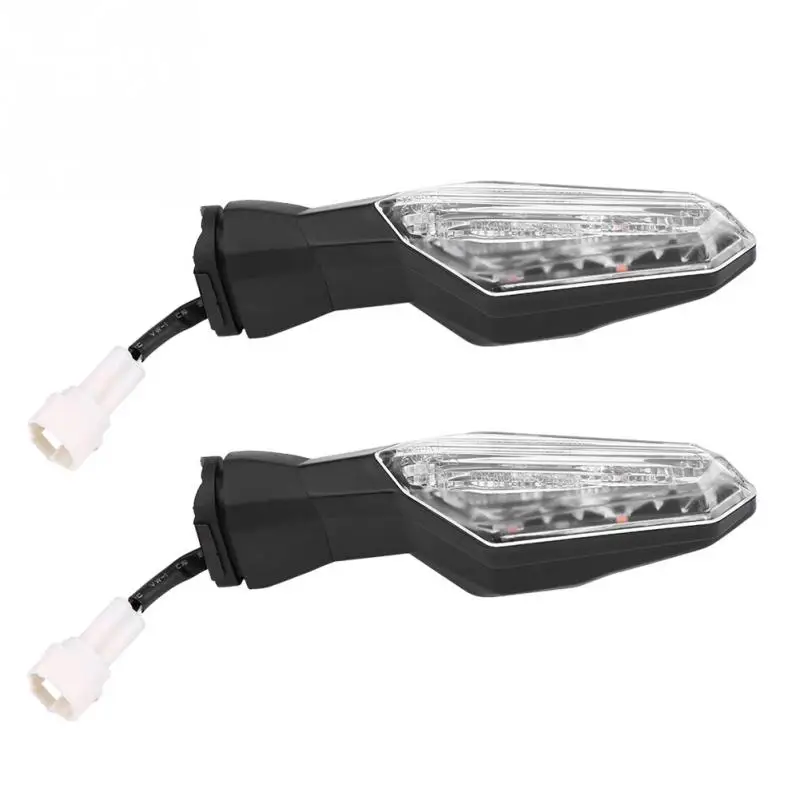 1Pair of Motorcycle Turn Signal LED Lights Indicator Warning Lamp for