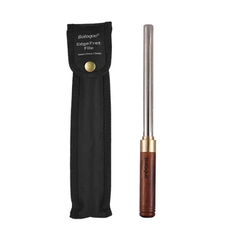 

Guitar Fret Dressing Metal File with 3 Size Edges Wooden Handle Guitar Repair Maintenance Tool Luthier Tool