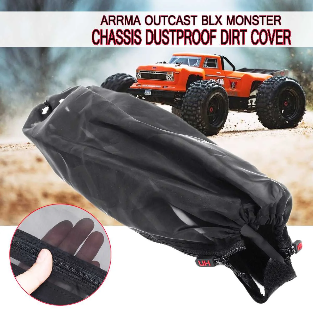 

Chassis Dirt Dust Resist Guard Cover for Racing Arrma Outcast for BLX Chassis Guard Dust Dirt Cover Rc Car Parts