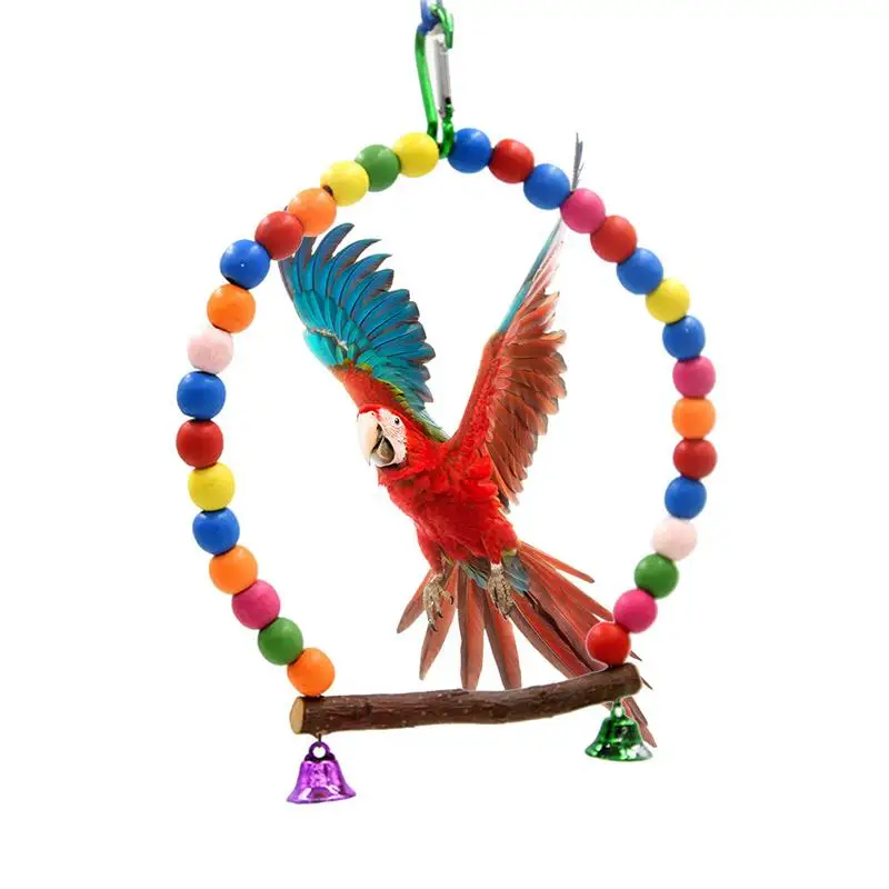 Wholesale Pet parrot Bird toy ladder swing string pet Climb Chew Toys