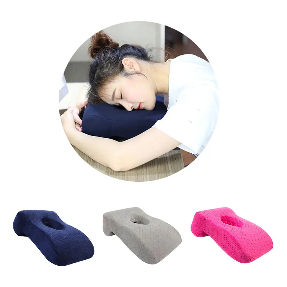 

Memory Foam Noon Nap Pillow Neck Office Desk Chair Nap Pillow Office Table School Desk Cushion Pain Relief Air Breathable