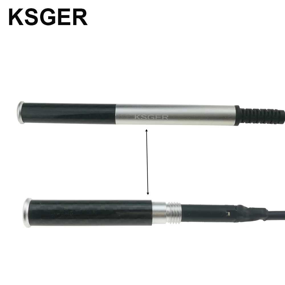 KSGER 9501 паяльник из алюминиевого сплава и нержавеющей стали для V2.1S STM32 OLED цифровой