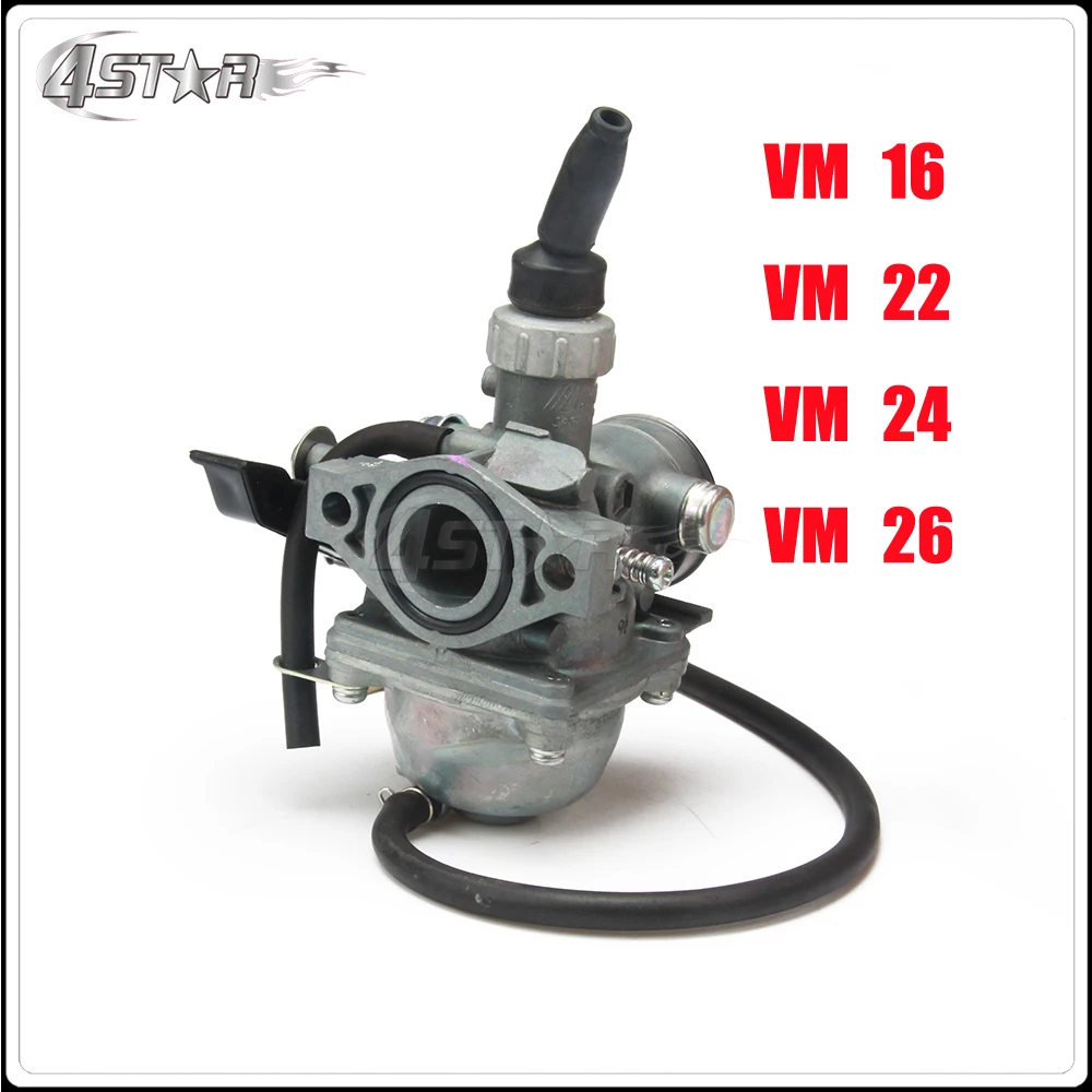 Универсальный карбюратор для мотоцикла PZ KOSO VM CVK 19 22 26 27 28 30 32 34 мм с Power Jet гоночного