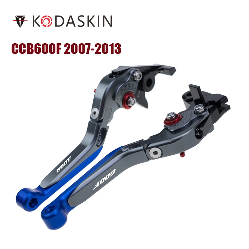 Складной выдвижной тормоз KODASKIN для Honda CB600F 2007 2013|Рычаги веревки и кабели| |