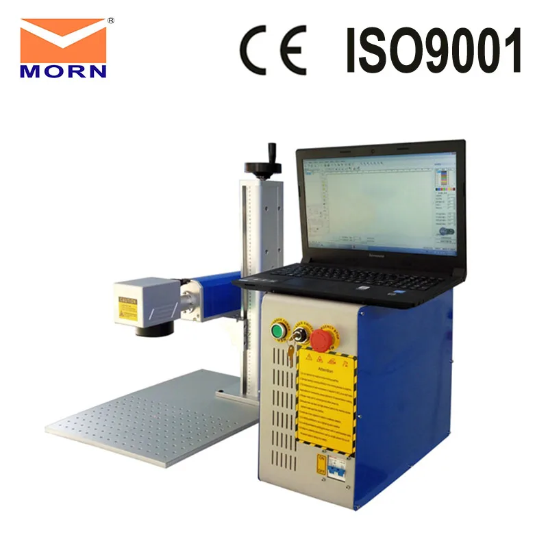 

portable split fiber laser marking machine for gold sliver steel aluminum and rings