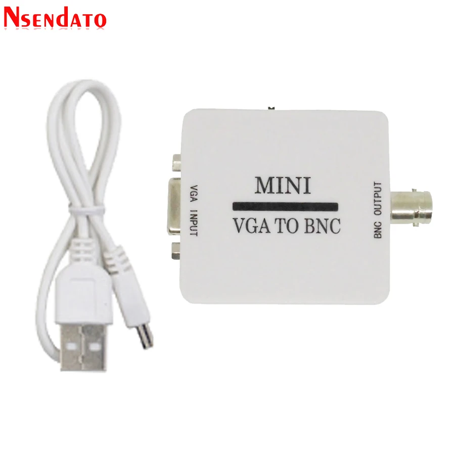 Cable adaptateur VGA vers 5 connecteurs BNC