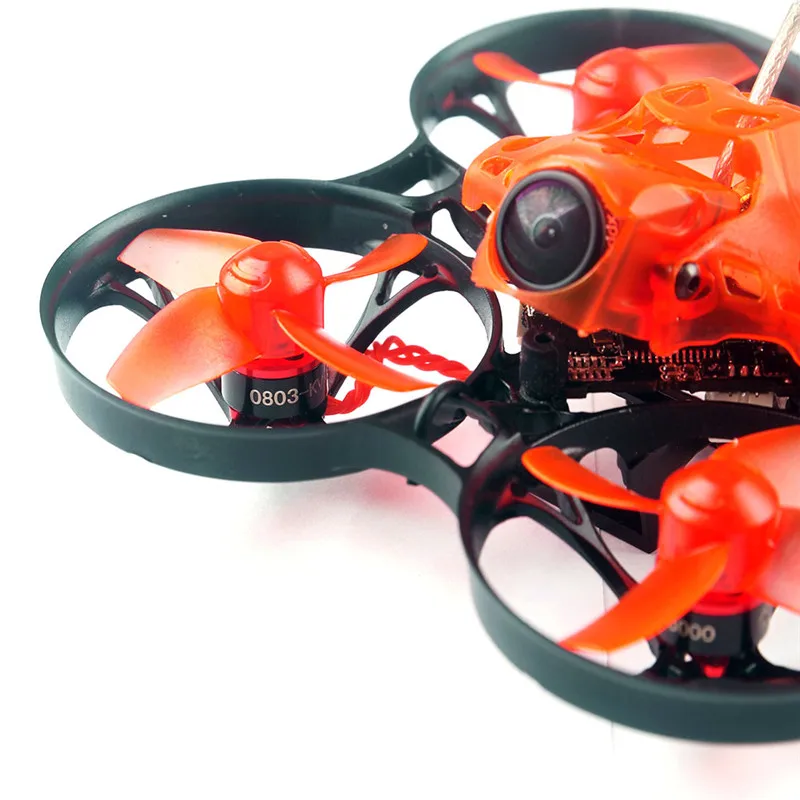 Квадрокоптер Crazybee F4 PRO OSD 2S Whoop FPV 75 мм новейший гоночный Дрон с регулируемой