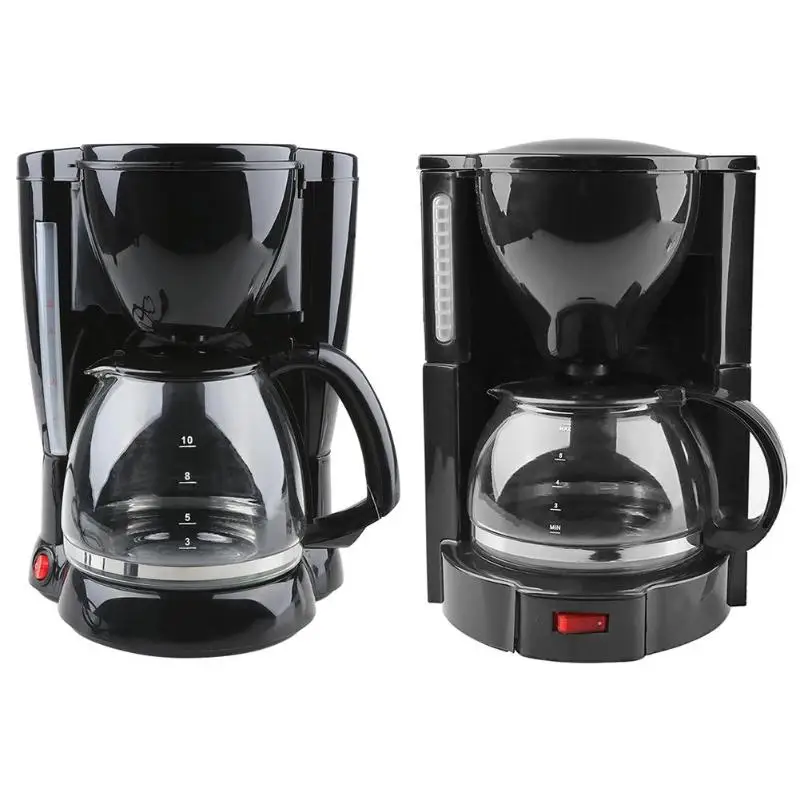 

600mL ABS Household Fully-automatic Coffee Machine Electric Drip Coffee Maker Pot Mini Teapot Kitchen Tool easy clean