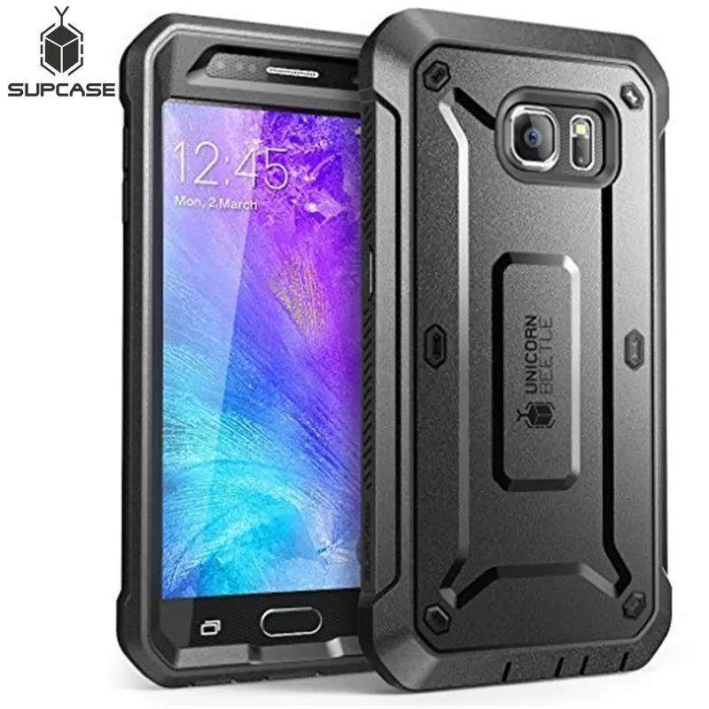 For Samsung Galaxy S6 Case 5.1 inch SUPCASE UB Pro Full-Body Rugged Holster Protective Cover with Built-in Screen Protector | Мобильные