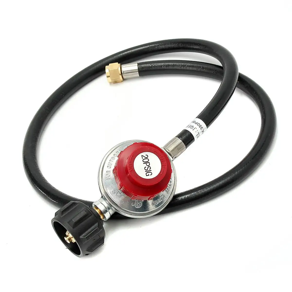 High Pressure LPG Gas Burner 20PSI Propane Regulator Stove Fryer With