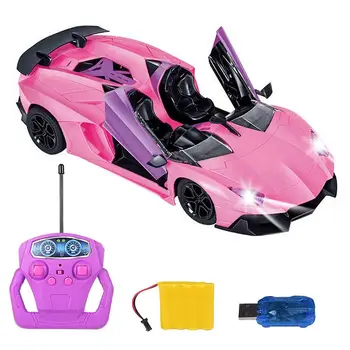 

Remote Control Car - One Button To Open The Door Automatically Demonstrate - The 1:12 Remote Control Sports Car For Kids Gifts