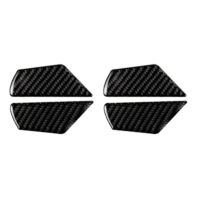 

Car Styling 4pcs 90*34mm Carbon Fiber Interior Door Handle Bowl Cover Trim Automotive Interior Stickers for Golf 7 2013-2017