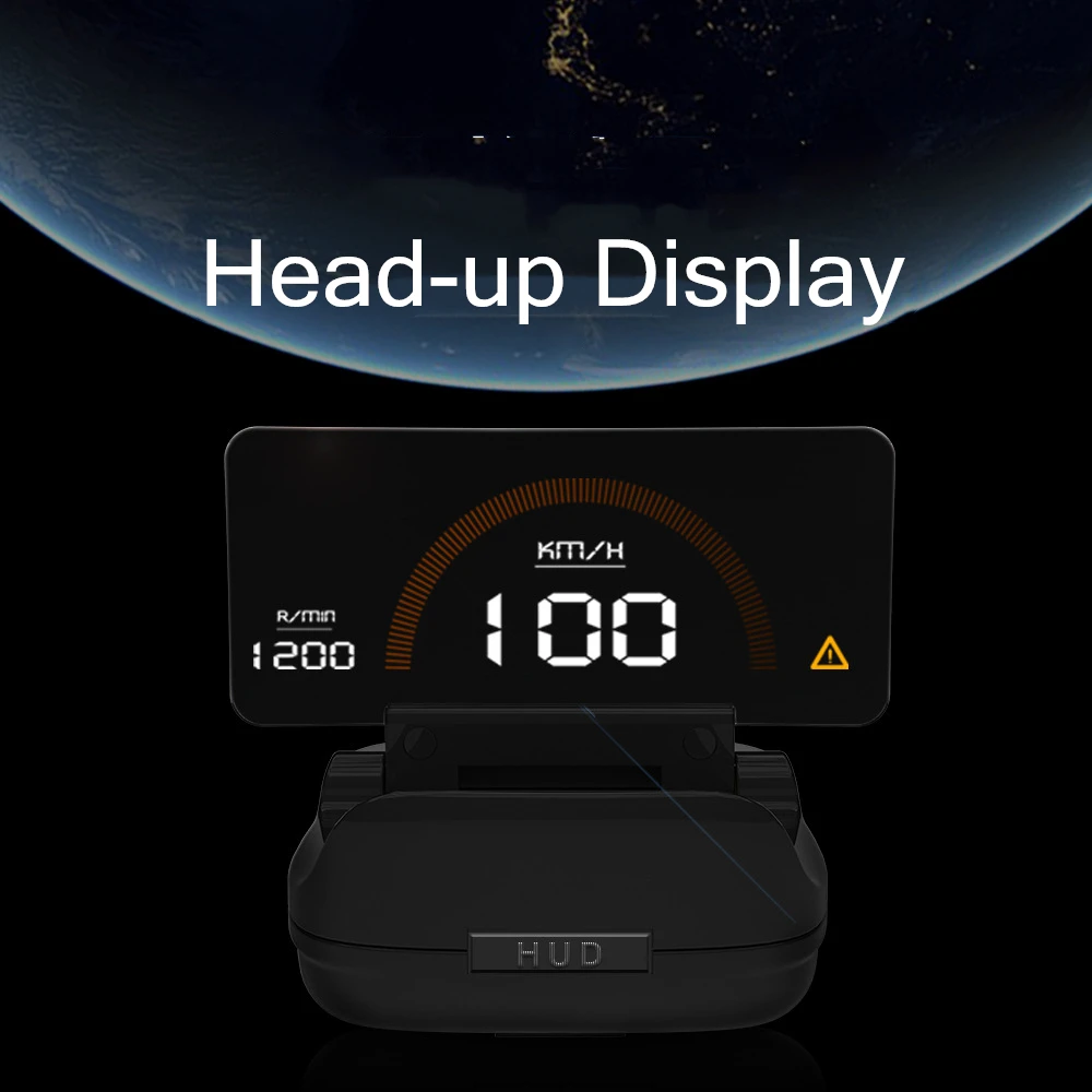 

Car Engine failure detection Head-up Display OBD Speedometer SpeedSystem Projector Windshield Auto Electronic Voltage Alarm
