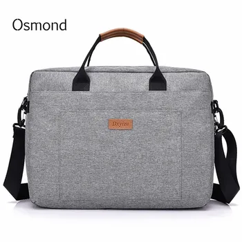 

Men Canvas Business Briefcase Office Travel Messenger Large Tote Women's Computer Work Bag Business Trip File Package Laptop Bag