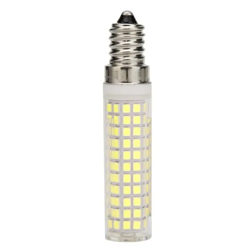 Alloet E14 136 SMD 2835 Светодиодный керамическая для зерен лампочка с регулируемой