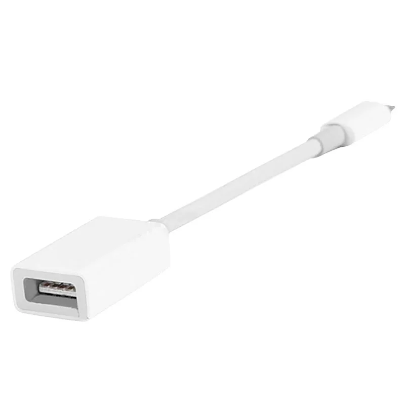 

Otg USB To Camera Adapter For Apple Interface USB Cable Earphones Converter Electric Piano Sound Card For Iphone 7 8 Ios12 Ada