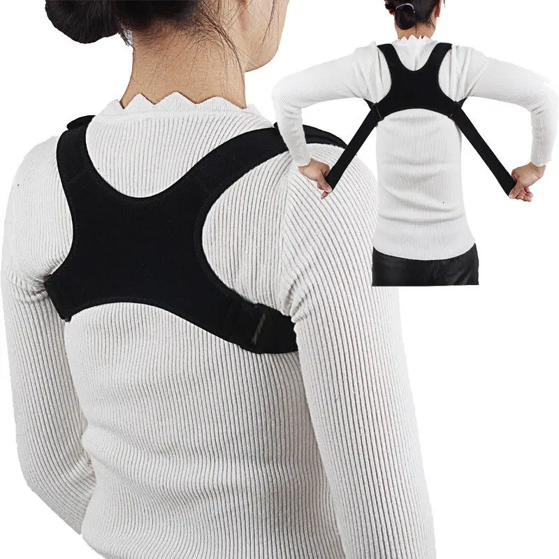 Chest Support Belt Back Shoulder Posture Corrector Therapy Humpback