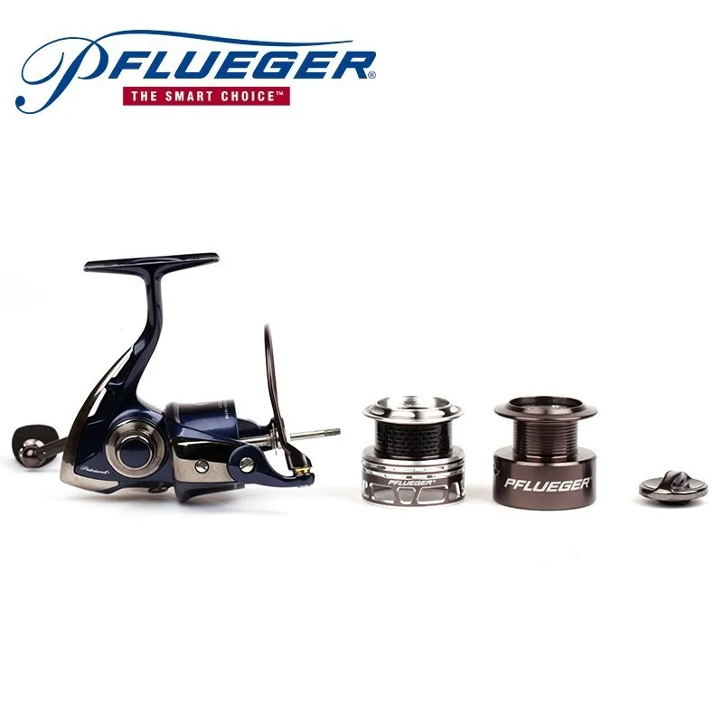 Рыболовная катушка Pflueger Patriarch 9525X 9530X 9535X спиннинговая 9 + 1BB 5 2: 1 6 4 с двумя шпулями