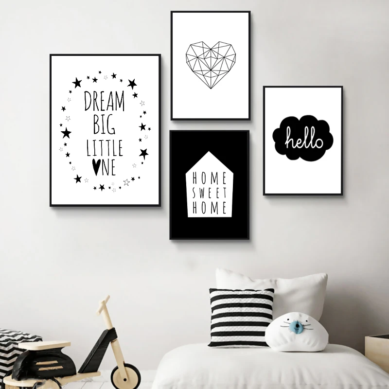 dream big little one wall decor