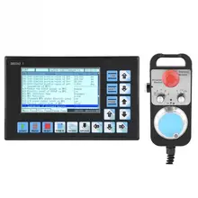 ЧПУ система контроллер 4 оси USB ЧПУ система Оффлайн контроллер гравировальные машины с маховиком 5 в ЧПУ беспроводной Маховик