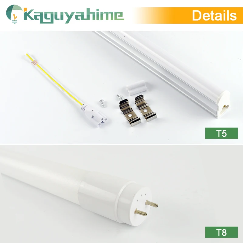 Kaguyahime светодиодный T5 T8 трубки RGB лампа для аквариума размером в 30 см 60 без