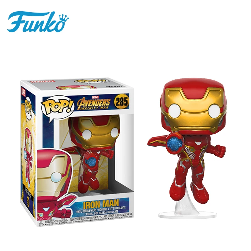 Официальный Оригинальный телефон FUNKO POP! Marvel Железный человек 1 шт детский подарок