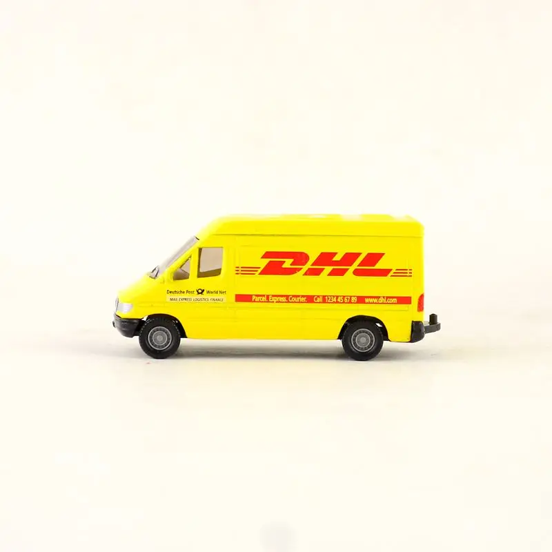 SIKU 1085/литая металлическая модель автомобиля/DHL Post Van Truck Bus/обучающая немецкая игрушка для детского подарка или коллекции/маленькая