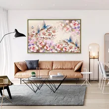 Вышивка алмазная живопись 5D «сделай сам» Пользовательские бабочка цветок Ювелирные изделия с алмазами вышивки крестом горный хрусталь вышивка рукоделие дома де