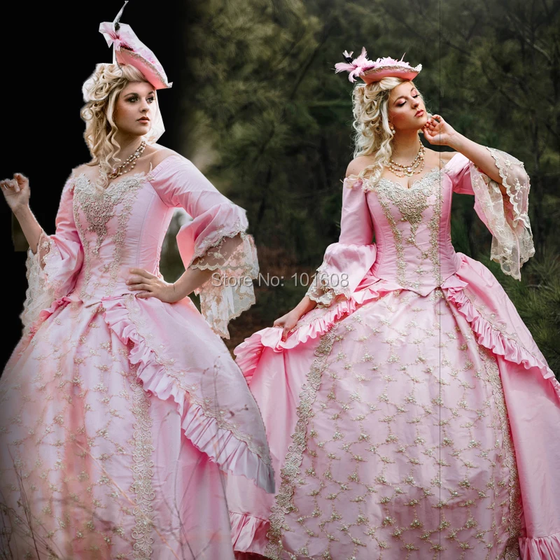 pink southern belle dress
