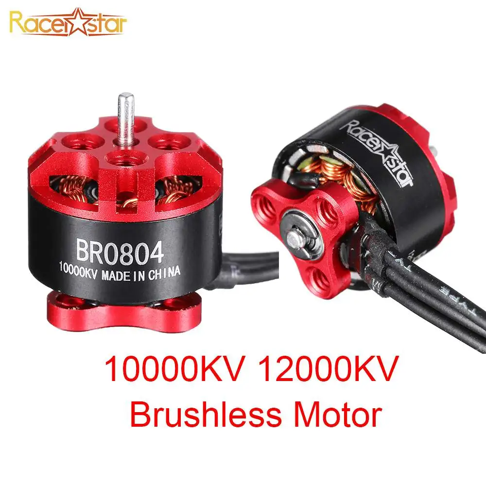 

2PCS/4PCS Racerstar BR0804 10000KV 12000KV 1-2S Brushless Motor For FPV Racing Drone Quadcopter Multicopter Spare Part Accs