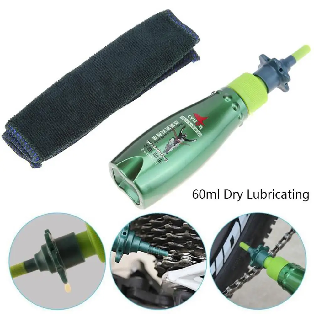60 مللي MTB سلسلة التشحيم Lubricat الدراجات تزييت صيانة النفط دراجة أجزاء زيت تشحيم التشحيم نظافة إصلاح أداة Greas 60 مللي MTB سلسلة التشحيم Lubricat الدراجات تزييت صيانة النفط دراجة أجزاء زيت تشحيم التشحيم نظافة إصلاح أداة Greas