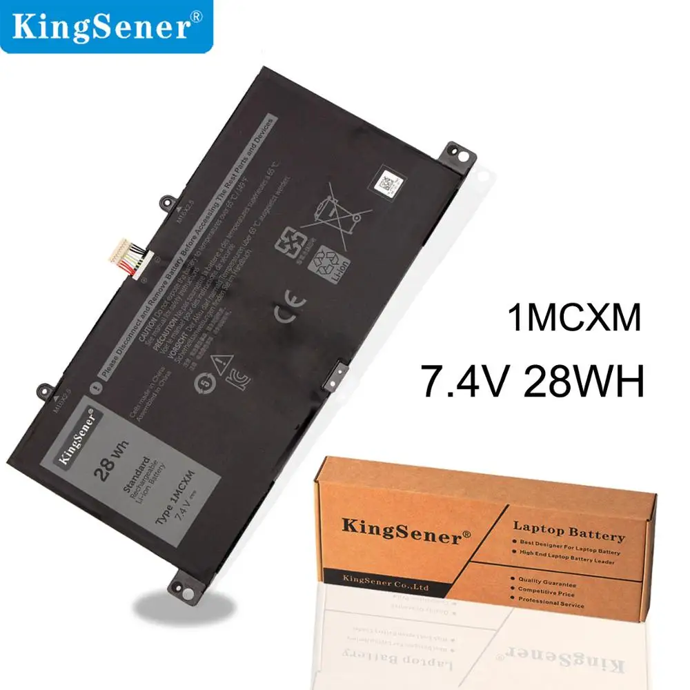 KingSener 1MCXM батарея клавиатуры для DELL Latitude 5175 1MCXM G3JJT серии планшетных ПК батарея 7,4 В 28WH 2 года гарантии