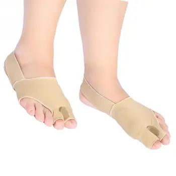 1Pair Toe Thumb Correctors Practical Hallux Valgus Braces Toe Thumb Separator Bunion Adjuster Orthopedic Brace Corrector