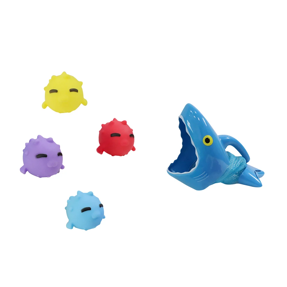 

Bathing Toys Stereo Shark Fishing Cartoon Animal Baby Fishing Toys Children Cartoon Water Toys Lovely Environmental-Friendly